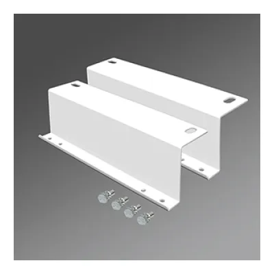 REGIOLUX Befestigungssatz DW 235/80 Anbausatz Deckenwinkel 37290001100 | Stahl | 85x265x80 mm | weiß RAL9016