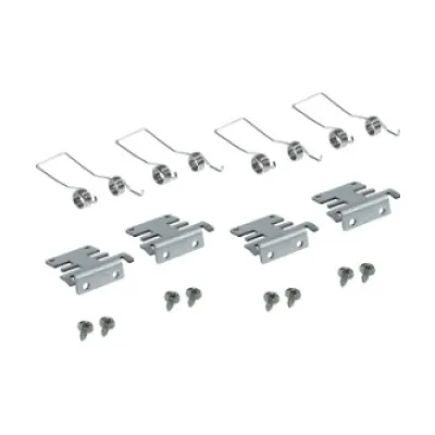 REGIOLUX Befestigungssatz LOE-ES 312 me | Montage-Zubehör Einbau-Feder-Set | Stahl | L40mm B25mm H35mm