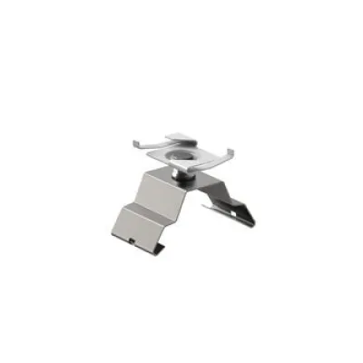 REGIOLUX Deckenhalter SDCT/SRCT me 18991300100 | Befestigungssatz für T-Schiene | Edelstahl | 58x30x40mm | metallisch