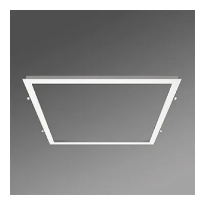 REGIOLUX Einbaurahmen LO-ER 625 60110003100 | Montage-Zubehör für Decke | Aluminium 659x659x25 mm | weiß