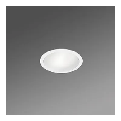 REGIOLUX LED Einbau-Downlight tevi-TDES-O/125 10W | 900lm | 3000K warmweiß | IP20 | Aluminium weiß | Ø125mm