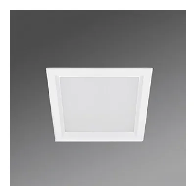 REGIOLUX LED-Einbaudownlight scota-SDES-O/120 37676214140 | 12W | 1200lm | 4000K neutralweiß | IP44 | Aluminium weiß