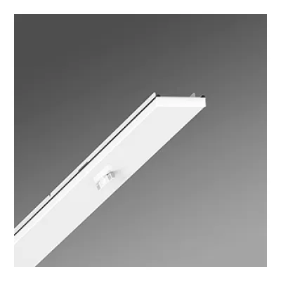 Regiolux Blindabdeckung SDBAS 58/1500 18826580100 | IP54 Metall Abdeckung für Tragschiene | 1500mm | Stahl weiß