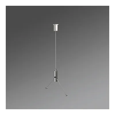 Regiolux Seilabhängung SAY-DZ 1900/120 | Abhängeseilset Y-Seil | 1900mm Länge | Ø1,2mm | Metall | für Lichtbandmontage