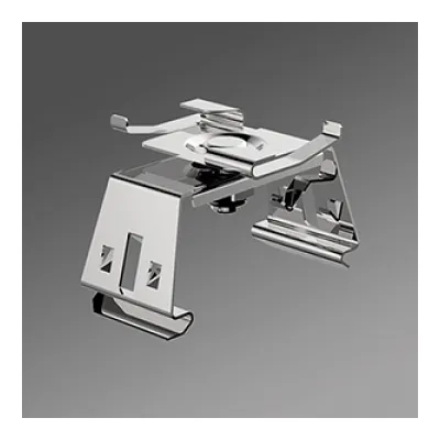 Regiolux Befestigungssatz SRCT me 19200042100 | Montage-Zubehör für SRT an T-Schiene | Edelstahl | 55x25x40 mm