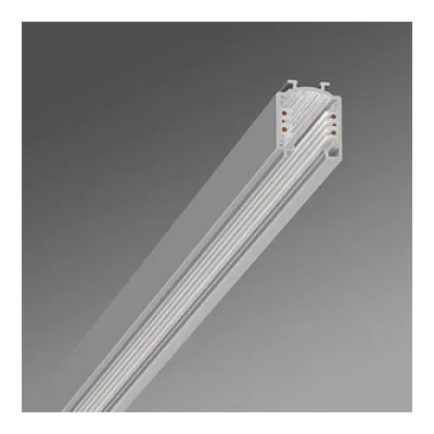 REGIOLUX Stromschiene DPSNA-4000sg 3-Phasen 4000mm 230V Alu | DALI-fähig | 7-polig | max. 16A | RAL9006 silbergrau