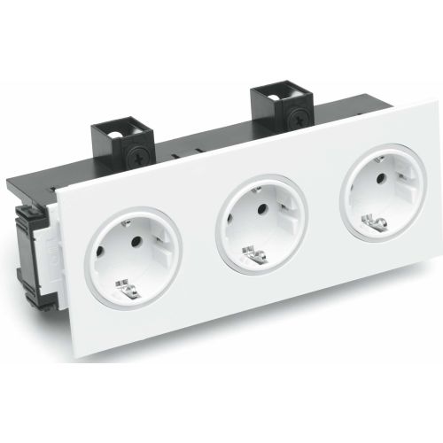 Bild: REHAU BRK 3STD rws Steckdose 3f rws mt SIGNA IN GEB-K IP20