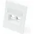 Bild: Rehau Keystone-Träger BRK Key B45 rws | SIGNA IN 6121090 | Zentralplatte 45x45 mm | Kunststoff | reinweiß RAL9010