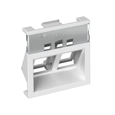 Rehau Keystone-Träger BRK Key B45 rws | SIGNA IN 6121090 | Zentralplatte 45x45 mm | Kunststoff | reinweiß RAL9010