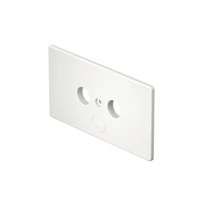 OBO Bettermann Blende Antenne SL BL ANT rws 6132258 | Antennenabdeckung | 100 mm | IP40 | IK06 | RAL9010 reinweiß