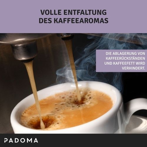 Bild: Reinigungstabletten PADOMA 10090151 für Kaffeemaschine 25x2g