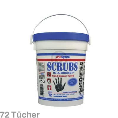 Reinigungstücher für Hand+Flächen ITW Dymon Scrubs, 72er Box