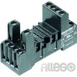 Relaissockel Schraub TS35 2Pins Ergänz.mögl