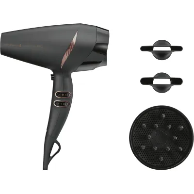 Russell Hobbs Haartrockner AC7200 Supercare PRO 2200 | 2200 Watt | Ionen-Funktion | Diffusor | 3 Heizstufen | Kaltstufe