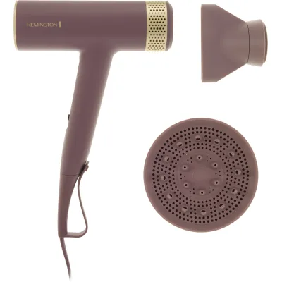 Remington Haartrockner EC8930 | 1600 Watt | BLDC-Motor | Ionen-Technologie | Diffusor | Mauve Gold