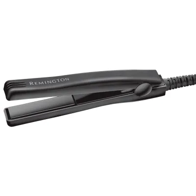 Remington Mini-Haarglätter S2880 | Glätteisen für Kurzhaar & Reisen | 15cm | Keramik | Ionen-Technologie | schwarz