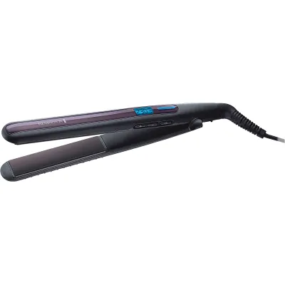 Remington S6505 Pro Sleek & Curl Haarglätter | Glätteisen & Lockenstyler | Turmalin-Keramik | 150–230°C | Schwarz