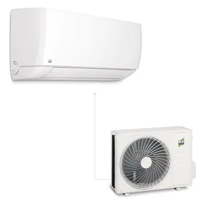 REMKO Split-Klimaanlage BL 354 DC | 1629360 | 3,2 kW Kühlleistung | A++ Energieeffizienz | Schnellkupplung | weiß