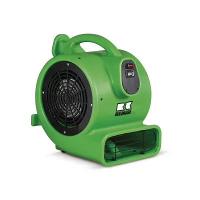 Remko Hochleistungs-Ventilator RTV 20 | 1800 m³/h | 2 Stufen | Bodenventilator | Kunststoff | 500 W | grün