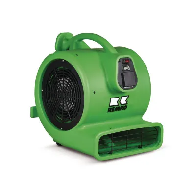 Remko Hochleistungsventilator RTV 35 | Bodenventilator Gebläse | 2600 m³/h | 770 W | 2 Stufen | IPX4 | grün