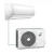 Bild: REMKO Split-Klimaanlage SKW 261 DC | 2,6 kW | A++/A+ | R32 | Inverter | Kühlen & Heizen | Wandmontage
