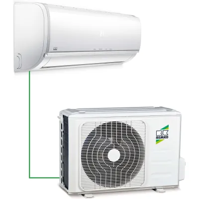 REMKO Split-Klimaanlage SKW 521 DC | Raumklimagerät 5,2 kW | A++ Effizienz | Inverter | R32 | Kühlung & Heizung | Weiß