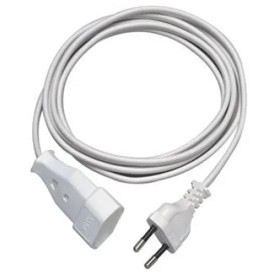 REV Eurostecker Verlängerung 3,0 m weiss