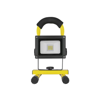 REV Ritter LED Akku-Strahler SPOT 20 2707212060 | Arbeitsleuchte 1200 Lumen | 13W | IP44 | 4400 mAh | schwarz-gelb