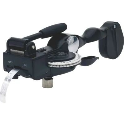DYMO Beschriftungsgerät Rhino M1011 S0720090 | Prägegerät für Edelstahl & Aluminium 12 mm | manuell | Koffer