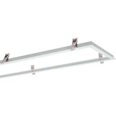 RIDI Einbaurahmen ZBS-ER-EE 1545 | für FPL-EE 1545 | Artikelnummer 0209377 | Stahl | 1579x344x60 mm | weiß