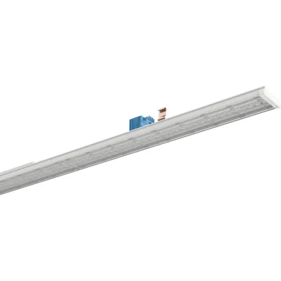 RIDI LED-Geräteträger VL2E-GL150-5FLWS840B0800 | 50W | 8160lm | 4000K neutralweiß | 1500mm | breitstrahlend | Stahl weiß