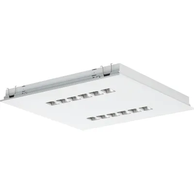 RIDI LED-Einbauleuchte EL-EQ0622NDWS840MRM0350 | 625x625 mm | 30W | 4000K neutralweiß | 3510 lm | IP20 | Stahl weiß