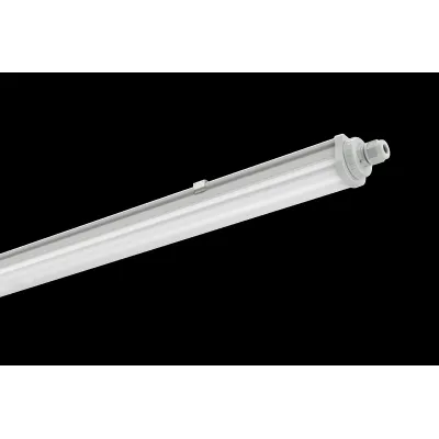 RIDI LED-Feuchtraumleuchte PFSB2 1200FLLG840O0550 | 41W | 4000K | 6000lm | IP65 | IK08 | Anbauleuchte | grau