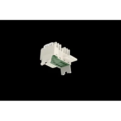 RIDI Netzeinspeisung VL2NE-6S 2200002 | End-Einspeisung LINIA EVO | 6-polig eindrähtig | IP20/IP54 | lichtgrau