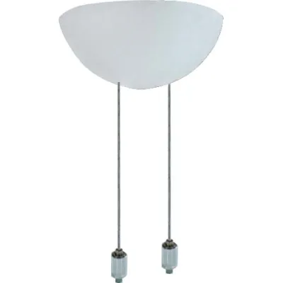 Ridi Seilpendel Baldachin rund weiß ZSPHS mit Schraubklemme 1,5M Ridi Seilpendel