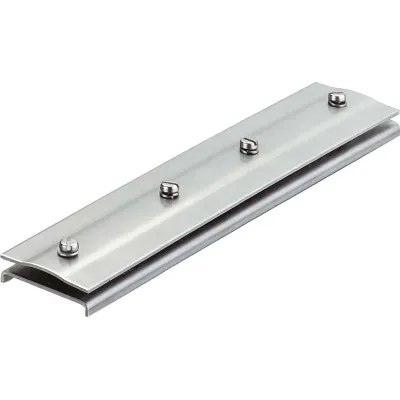 RIDI Verbinder für TRAK V | NK200751 | Tragschienenverbinder Kupplung gerade | Edelstahl | 160 mm | innenliegend