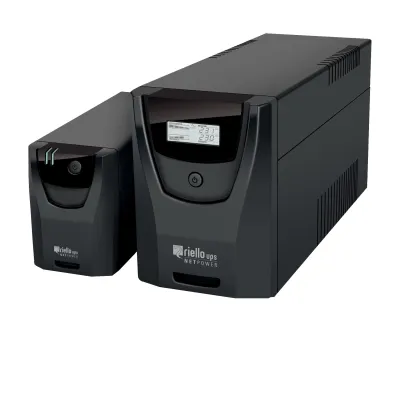 Riello USV NetPower NPW 600 | 600VA Line-Interactive | 360W | 4x IEC C13 | USB | Überspannungsschutz