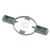 Bild: Ring Bosch 00605448 grau zwischen Mixfußkupplung und Motor für Handmixer