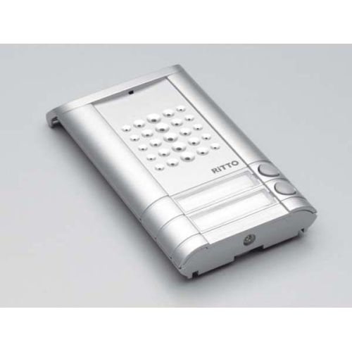 Bild: RITT Audio-Türstation 1271942 Minivox (2 Tasten) weiss alu