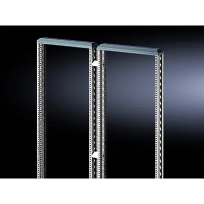 Rittal Befestigungsebene DK 7298.000 | 19 Zoll | 40 HE | Metallrahmen für Data Rack | 1778 mm Breite | RAL 7035