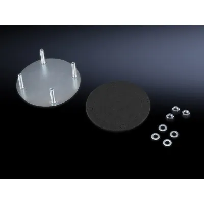 Rittal Abdeckplatte f.Tragarmanschl.CP6 CP 6505.500