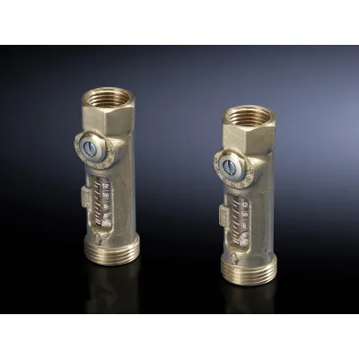 Rittal Abgleichventil SK 3301.930 | 3/4 x 1/2 Zoll | Volumenstromregulierung | für Luft/Wasser-Wärmetauscher | Metall