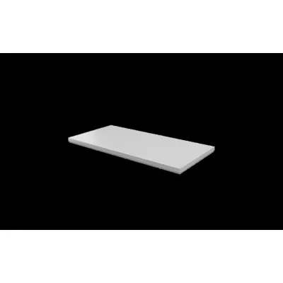 RITTAL Abschlussplatte CX 6730.910 | Pultunterteil | 800x400 mm | Stahl pulverbeschichtet | grau RAL 7035