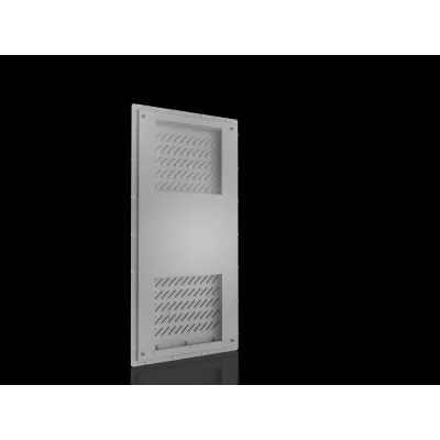 Rittal Adapterblech CS 9828.110 | für Toptec Filterlüfter | 1042x467x50 mm | Metall | grau RAL 7035