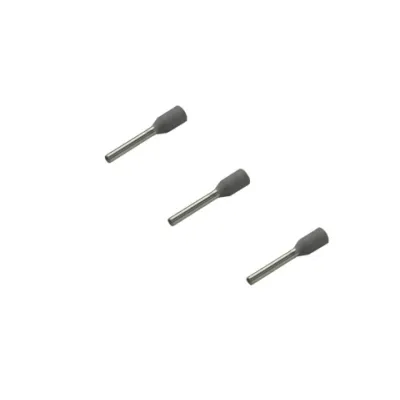 RITTAL Aderendhülse AS 4051.641 | 0,75 mm² | 10 mm | Kupfer verzinnt | AWG 18 | grau | 1000 Stück