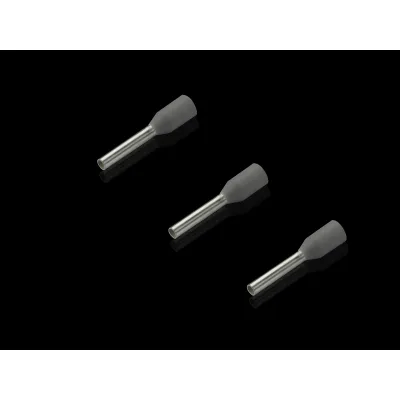 Rittal Aderendhülse AS 4050.731 | 0,75 mm² | 8 mm Länge | Kupfer | für Crimpautomaten | lose | grau