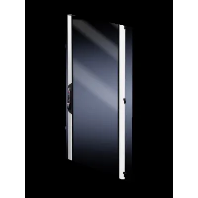 Rittal Aluminium-Sichttür VX IT 5301.423 | Stahltür | 800x2000 mm | pulverbeschichtet | IP55 | RAL 9005