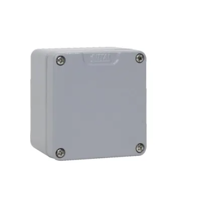 Rittal Aluminiumgehäuse GA 9104.210 | IP66 Leergehäuse | 75x80x57 mm | Aluminiumguss | grau RAL7001