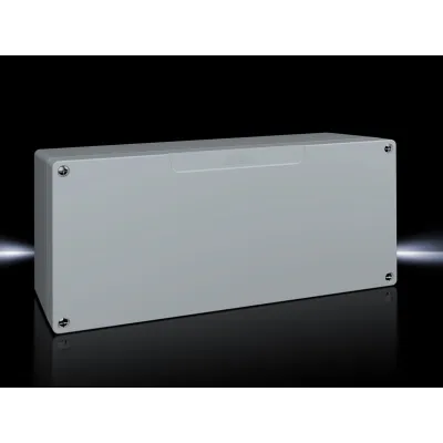Rittal Aluminiumgehäuse GA 9114.210 | Leergehäuse IP66 | 360x160x93 mm | pulverbeschichtet | grau RAL7001