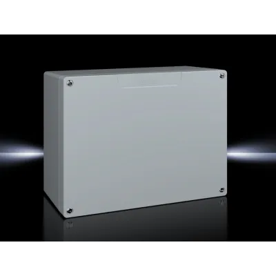 Rittal Aluminiumguss-Gehäuse GA 9117.210 | Leergehäuse IP66 | 280x230x110 mm | pulverbeschichtet | grau RAL7001